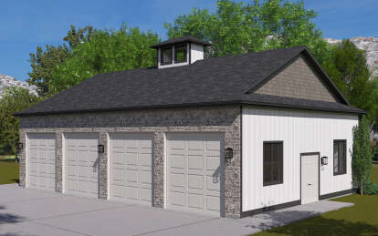 Traditional House Plan #2802-00298 Elevation Photo