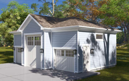Cottage House Plan #2802-00299 Elevation Photo