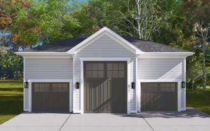 Cottage House Plan #2802-00299 Elevation Photo