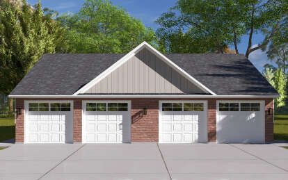 Traditional House Plan #2802-00300 Elevation Photo