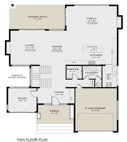 Main Floor  for House Plan #5984-00002