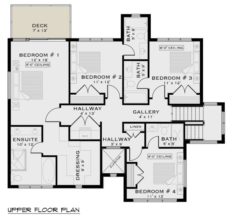 House Plan House Plan #31235 Drawing 2