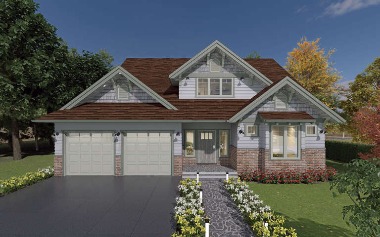 House Plan House Plan #31236 Front Elevation 