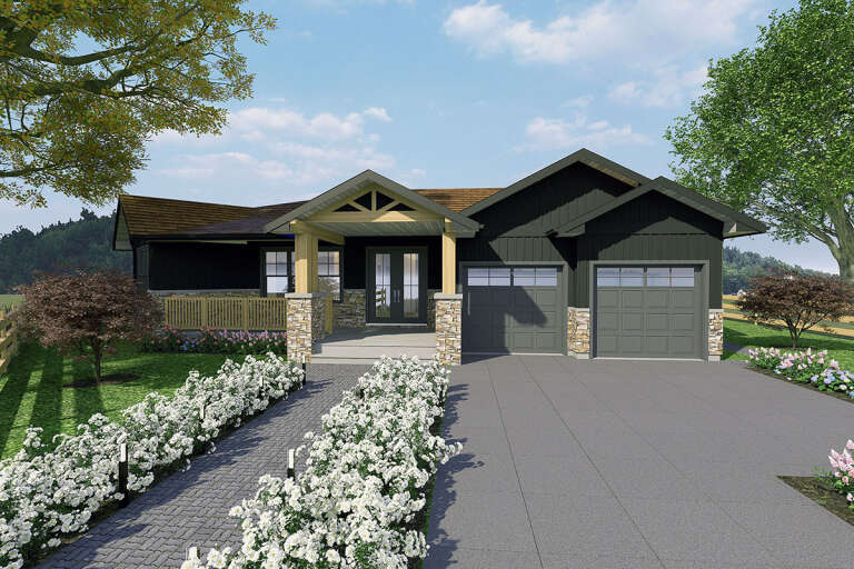House Plan House Plan #31237 Front Elevation 