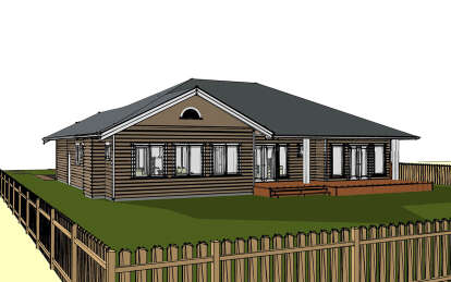 Craftsman House Plan #5984-00006 Elevation Photo