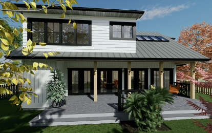Craftsman House Plan #5984-00008 Elevation Photo