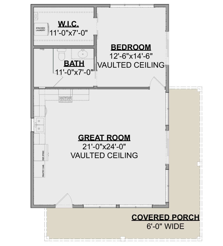 House Plan House Plan #31243 Drawing 1
