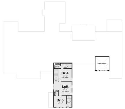 Second Floor for House Plan #963-00998