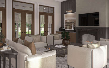 Modern Transitional House Plan #963-00998 Additional Photo
