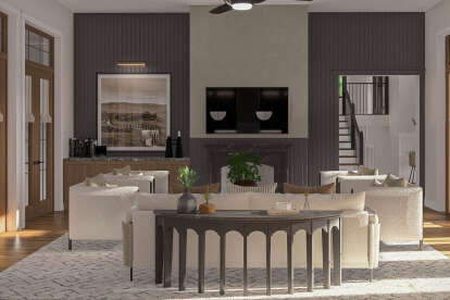 Modern Transitional House Plan #963-00998 Additional Photo