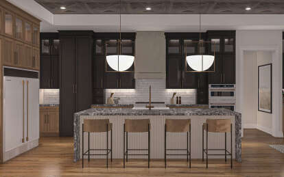 Modern Transitional House Plan #963-00998 Additional Photo