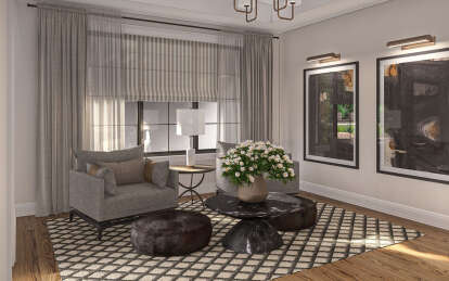 Modern Transitional House Plan #963-00998 Additional Photo