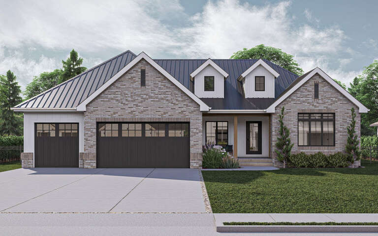 House Plan House Plan #31245 Front Elevation 