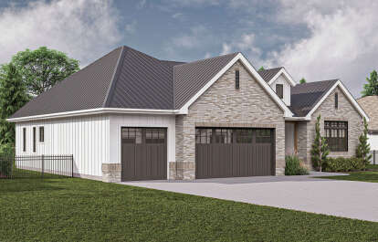 Modern Farmhouse House Plan #963-00999 Elevation Photo