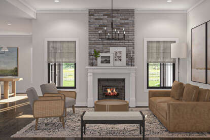 Modern Farmhouse House Plan #963-00999 Additional Photo