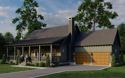 Craftsman House Plan #110-01114 Elevation Photo