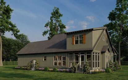 Craftsman House Plan #110-01114 Elevation Photo