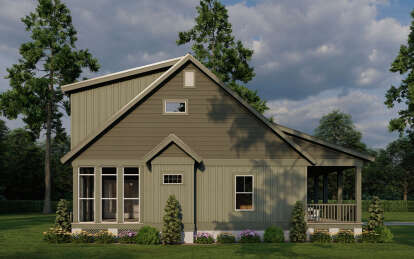 Craftsman House Plan #110-01114 Elevation Photo