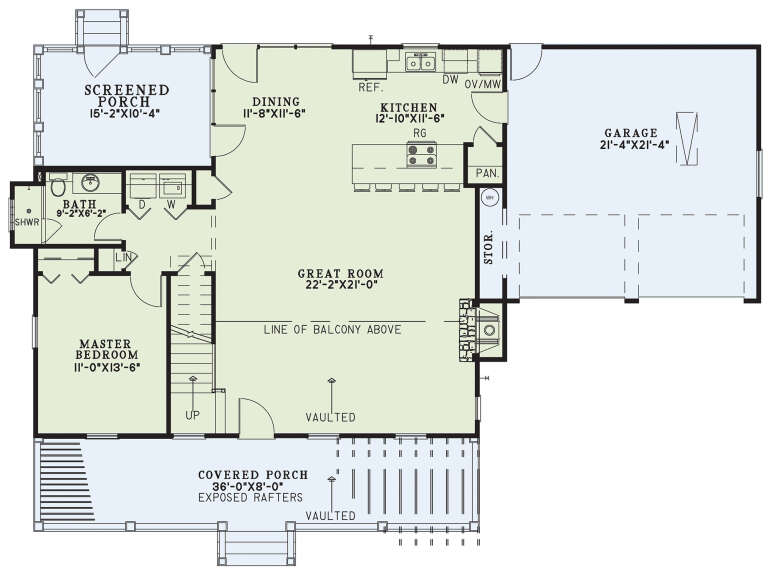 House Plan House Plan #31247 Drawing 1
