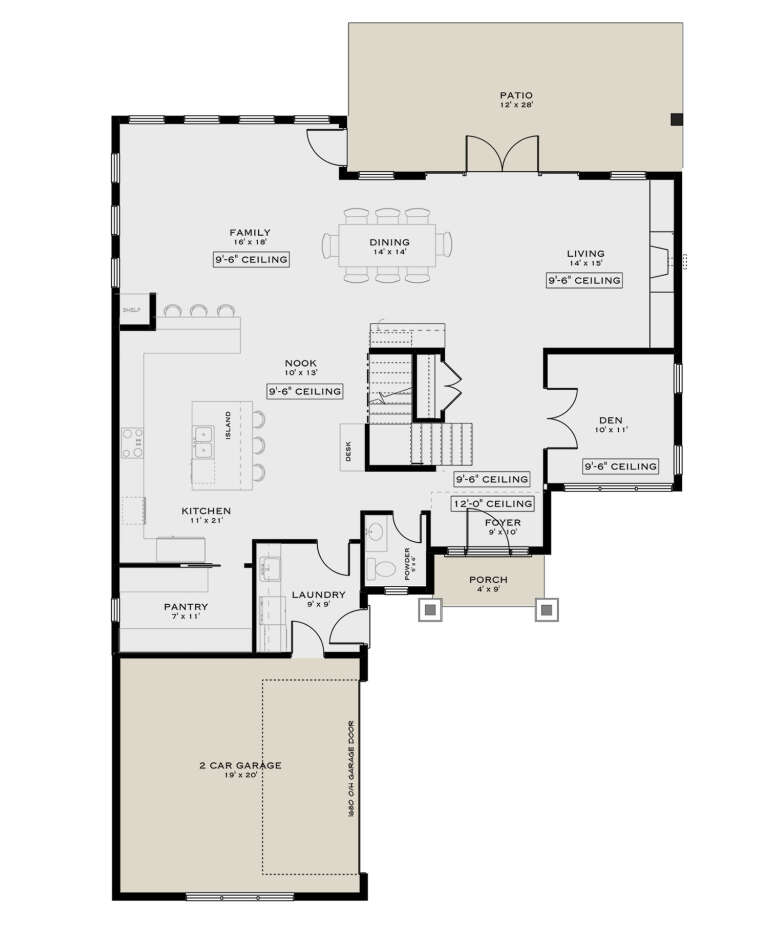 House Plan House Plan #31249 Drawing 1