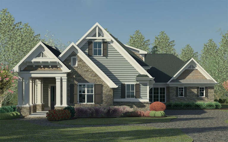 House Plan House Plan #31251 Front Elevation 