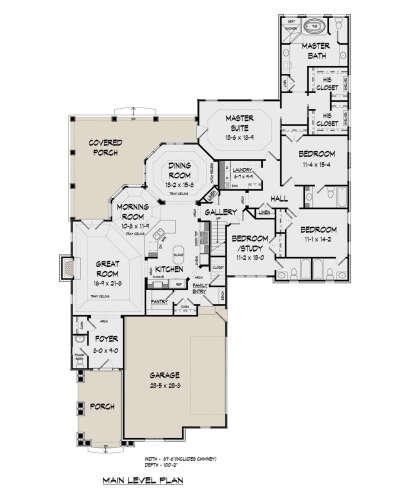 Main Floor  for House Plan #6082-00226