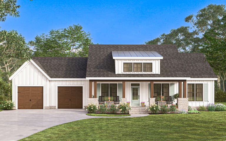 House Plan House Plan #31252 Front Elevation 