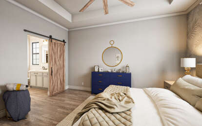 Modern Farmhouse House Plan #009-00402 Additional Photo