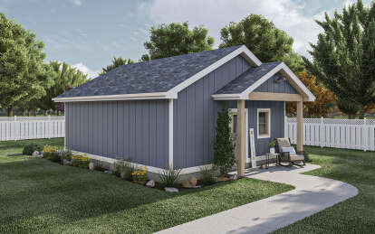 Modern Farmhouse House Plan #963-01001 Elevation Photo