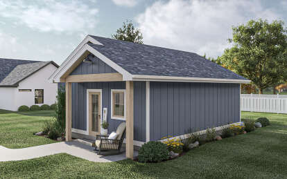 Modern Farmhouse House Plan #963-01001 Elevation Photo
