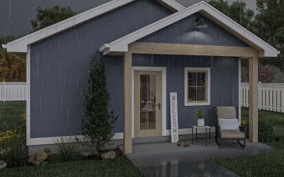 Modern Farmhouse House Plan #963-01001 Elevation Photo