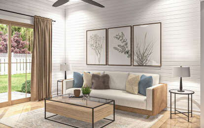 Modern Farmhouse House Plan #963-01001 Additional Photo