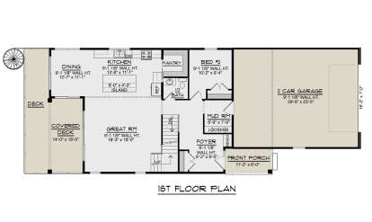 Main Floor  for House Plan #5032-00274