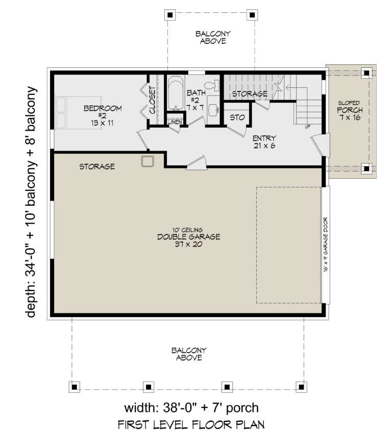House Plan House Plan #31256 Drawing 1