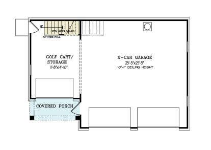 Garage Floor for House Plan #699-00384