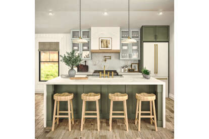 Modern Farmhouse House Plan #699-00384 Additional Photo