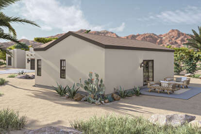 Southwest House Plan #963-01002 Elevation Photo