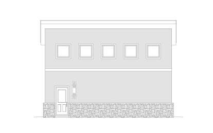 Modern House Plan #940-01071 Elevation Photo