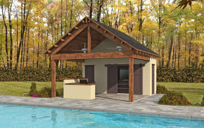 Craftsman House Plan #940-01072 Elevation Photo