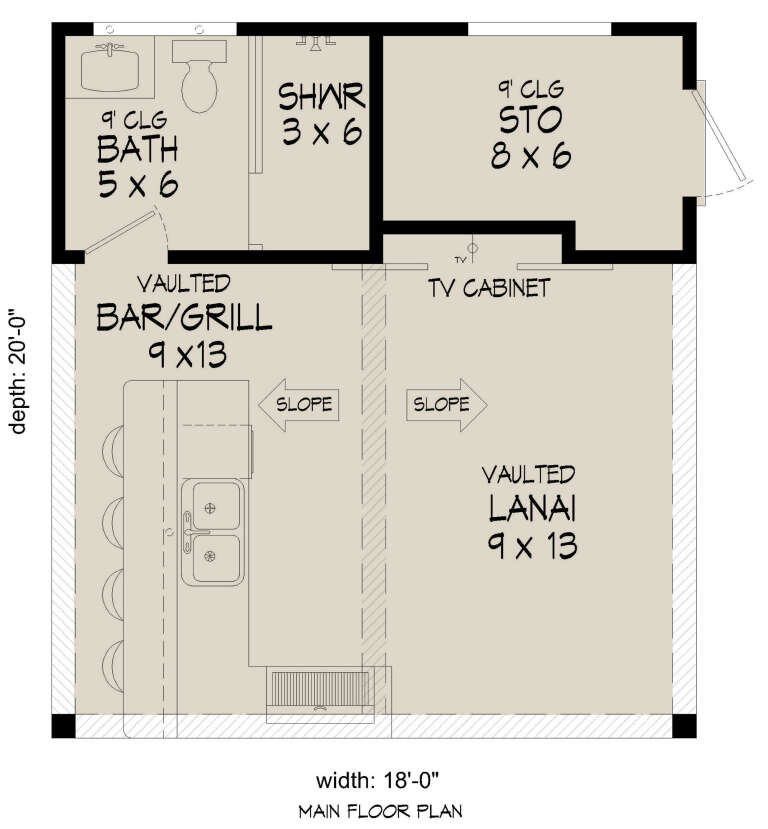 House Plan House Plan #31266 Drawing 1