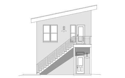 Modern House Plan #940-01078 Elevation Photo