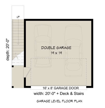 Garage Floor for House Plan #940-01078