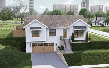 Traditional House Plan #963-01003 Elevation Photo