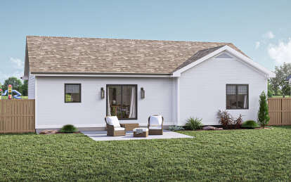 Traditional House Plan #963-01003 Elevation Photo