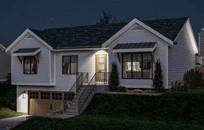 Traditional House Plan #963-01003 Elevation Photo