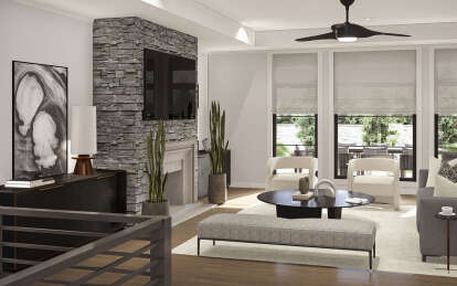 Modern Transitional House Plan #963-01025 Additional Photo