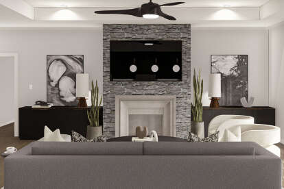 Modern Transitional House Plan #963-01025 Additional Photo