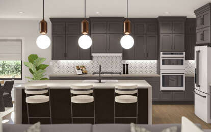 Modern Transitional House Plan #963-01025 Additional Photo