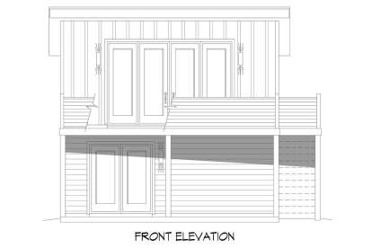 Modern House Plan #940-01082 Elevation Photo