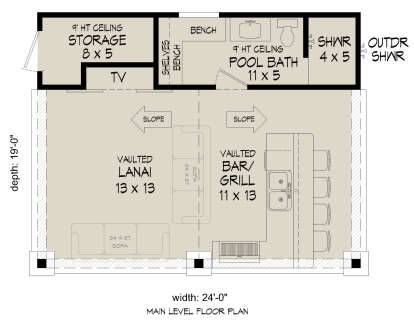 Garage Floor for House Plan #940-01085